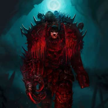 Khorne Lord by Benjamin NJAMA (Binrod | njmbinrodart)