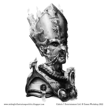 Ministorum Confessor by Sam Manley (sammanley | midnightillustration)