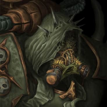 Mortarion by Pedro Bárcena (pedrocalako)