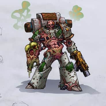 Nurgle Marine by Alexandr Erohov (Vinni-Pooh)