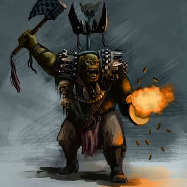 Ork Boy by Juan Toledano (juan_toledano_art)