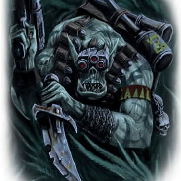 Ork Kommando by Mark William Smith (paranoimiac)