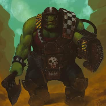 Ork Nob by Mirko Scattolin (Neolibrium)