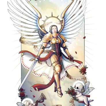 Saint Celestine by Karolina Neckman (Artsy_Airhead)