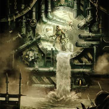 Sewage Worker by Sam Manley (sammanley | midnightillustration)