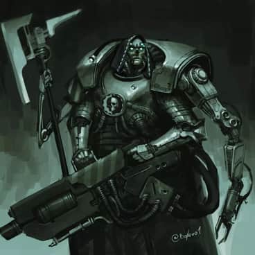 Tech-Priest by Bojler b (Bojler_ | Bojlero | Bojlero1)