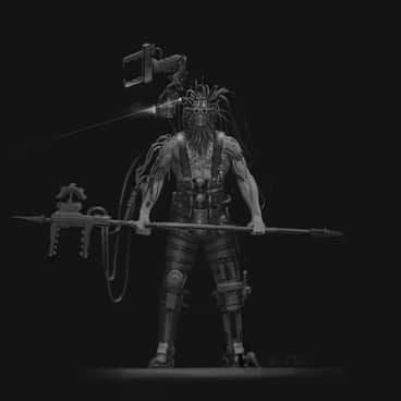 Techno-barbarian by Oscar Obando (o8o8das)