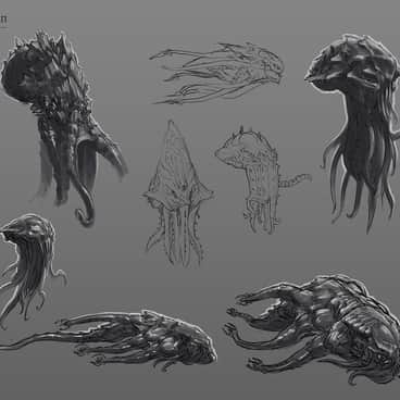 Void Kraken by Edouard Boccard