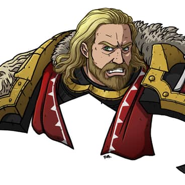 Lion El’Jonson by Robert Jones (TheChirurgeon)