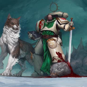 Deathwing Bladeguard Veteran by Alexey Potorochin (artistpotorochin)