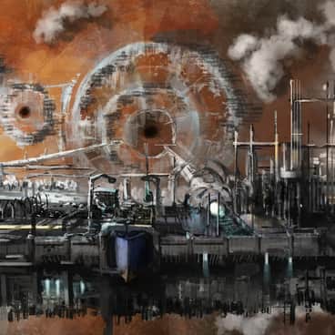 Great Shipyard of Mars by Damir Šnajder (damirsnajder)