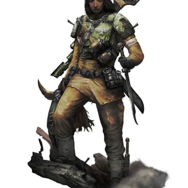 The Warrior by Sam Manley (sammanley | midnightillustration)