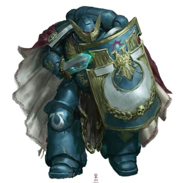 Ultramarine Honor Guard by Gabriel Bulik (Lubial)