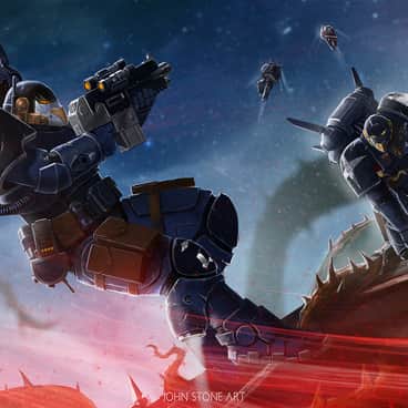 Void Assault by John Stone (john_stone_art)