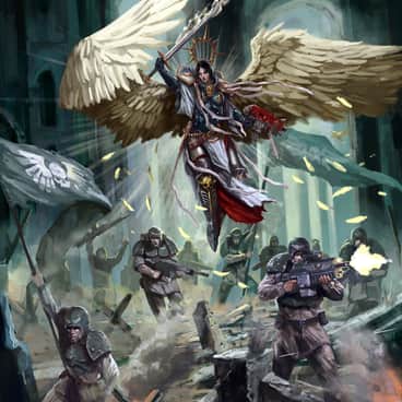 Adepta Sororita by Judas Chaban (Ariel Sosa | arielscar_art)