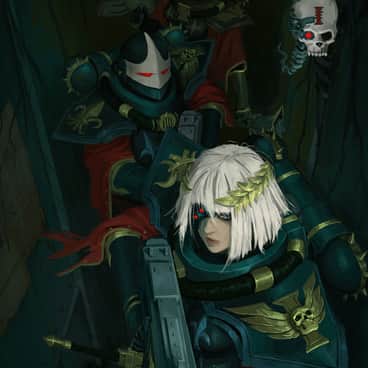 Adeptas Sororitas by Remy Paul (AlpYro | Alpyro_art)