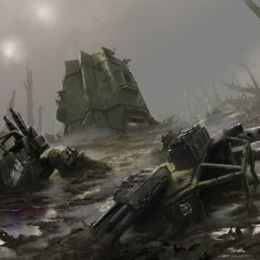 Dismal Backwater by Henry Peters (htkpeh | henrypetersart)