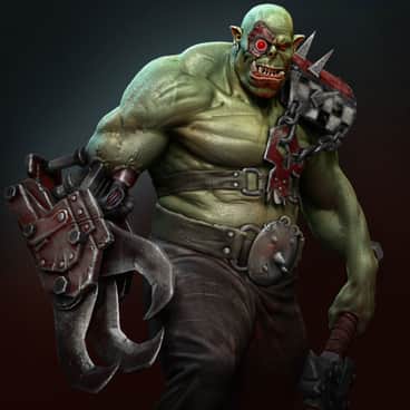 Space Orc by Ramiz Askerov (ramizaskerov3d)