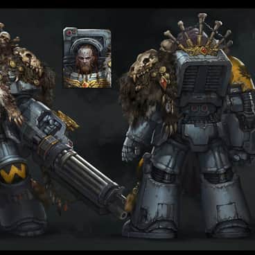 Space Wolf Terminator by Zheng Wei (郑伟 | Reaper)