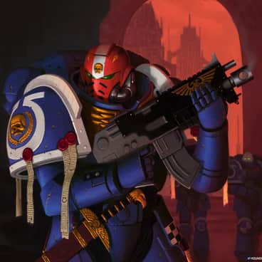 Ultramarines Primaris Intercessors by Wulfric Hilston (Houndhammer)
