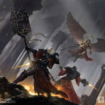 Adepta Sororitas by Kamila Szutenberg (Karamissa)