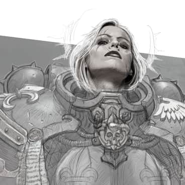 Battle Sister Bust by Paul Chapman (fragworks) | Battle Sister Bust by Paul Chapman (fragworks)