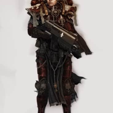 Celestian Sister Esolla by Daniel Irwin (dp.irwin.art)