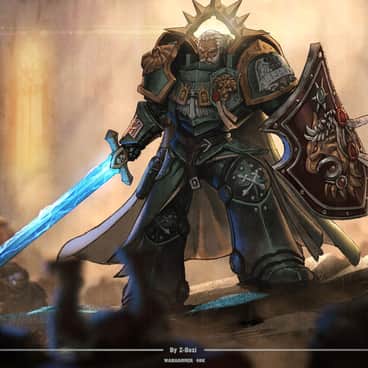 Lion El’Jonson by Zhang Bozi (Z-Bozi)