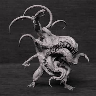 Pink Horror of Tzeentch by Víctor Castejón | Pink Horror of Tzeentch by Víctor Castejón