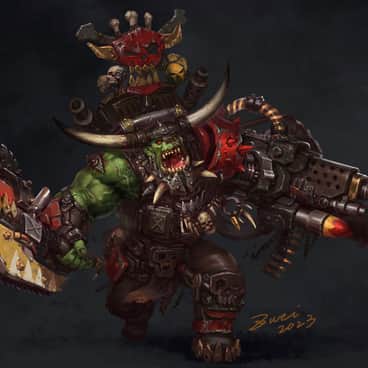 Warboss by Zheng Wei (郑伟 | Reaper)