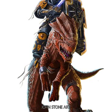 Grandmaster Razeal Stormfire by John Stone (john_stone_art)