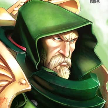 Lion El’Jonson by Boru D Brian (BoruDBrian | hulkred)