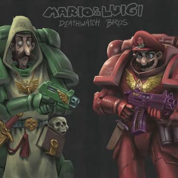 Mario and Luigi by Nadav Igra (nadavigra | zkanSheol)