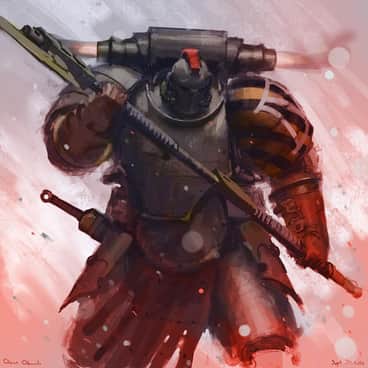 Thunder Warrior by Oscar Obando (o8o8das)