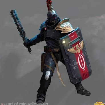 Adeptus Arbites by Miguel Iglesias (art.of.migueliglesias | MIglesiasArt)