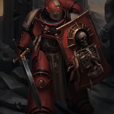 Blood Ravens Captain by Konstantin Void (MrCoon | kookoudge | konstantinvoid)
