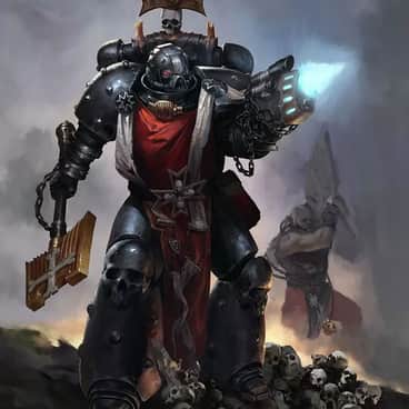 Chaplain Grimaldus by Igor Sid (igorsidcg | Igor Sidorenko)