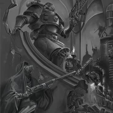 Deathwatch vs Hrud by Nictanova (Gear Jumper | Nicta_nova)
