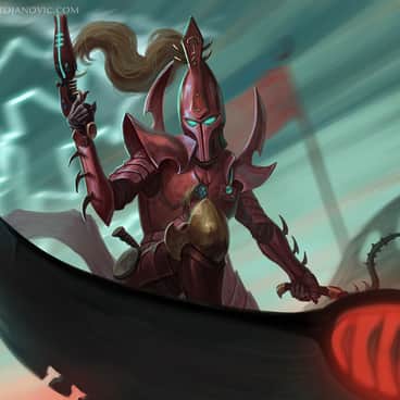 Drukhari Raider by Darko Stojanović (darko_stojanovic_art | DarkoS_Art)