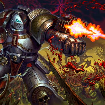 Grey Knight vs Chaos by William Liu (artofwilliamliu)