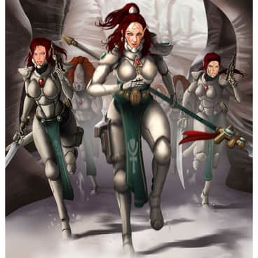 Howling Banshees by Reclusiart