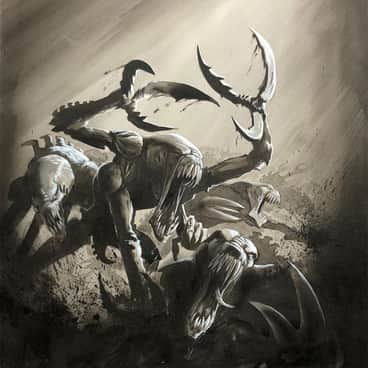 Monsters by David Gallagher (david.gallagher.art)