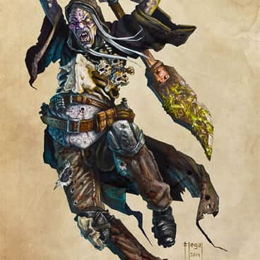 Nurgle Death Priest by Sam Flegal (samflegal | samuelflegal)