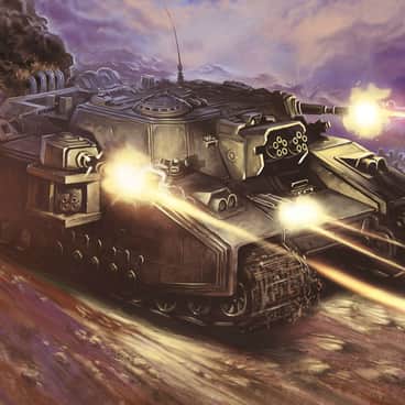 Stormlord Super Heavy Tank by Dimitri Bielak