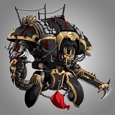 Chaos Knight by Jukka Rasmass (RandytheArtist)