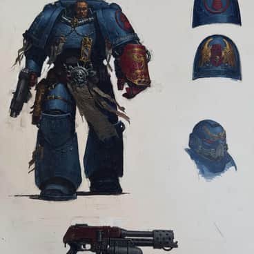 Crimson Fists by Karl Kopinski (Karlkop | karlkopinski)