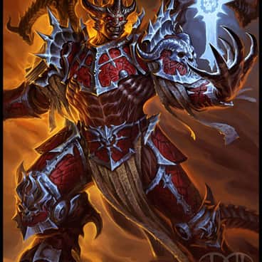 Daemon Primarch Lorgar by David Haire (Trollfeetwalker | Falabaloo | VisDave | dhaireart)