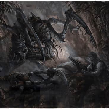 Dark Battle by Karl Kopinski (Karlkop | karlkopinski)