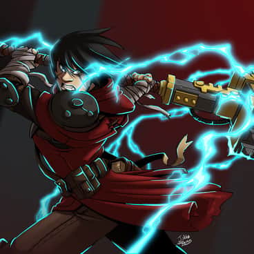 Darktide Zealot by Jukka Rasmass (RandytheArtist)