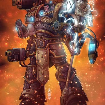 Ferrus Manus by Charles Bautista (elpaytingman)